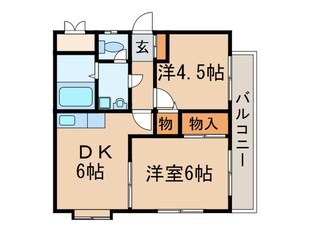 エル　アモ－ルの物件間取画像